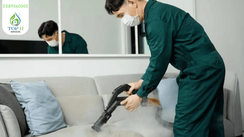 Vacuum Cleaning with Top H Cleaning Company