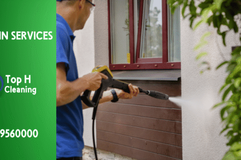 Villa Facade Cleaning