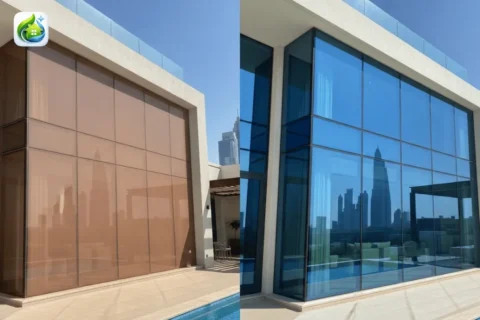 تنظيف الزجاج الخارجي في عجمان