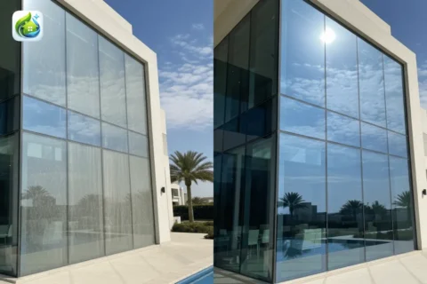 Exterior Glass Cleaning in Ajman