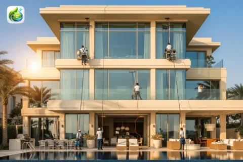 تنظيف الزجاج الخارجي في عجمان