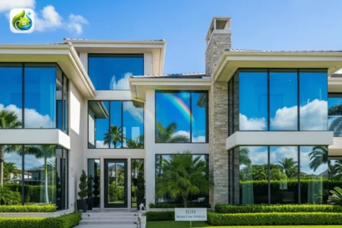 Exterior Glass Cleaning in Abu Dhabi