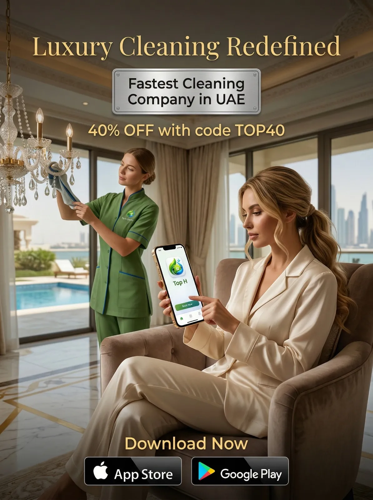 Download Top H Services App